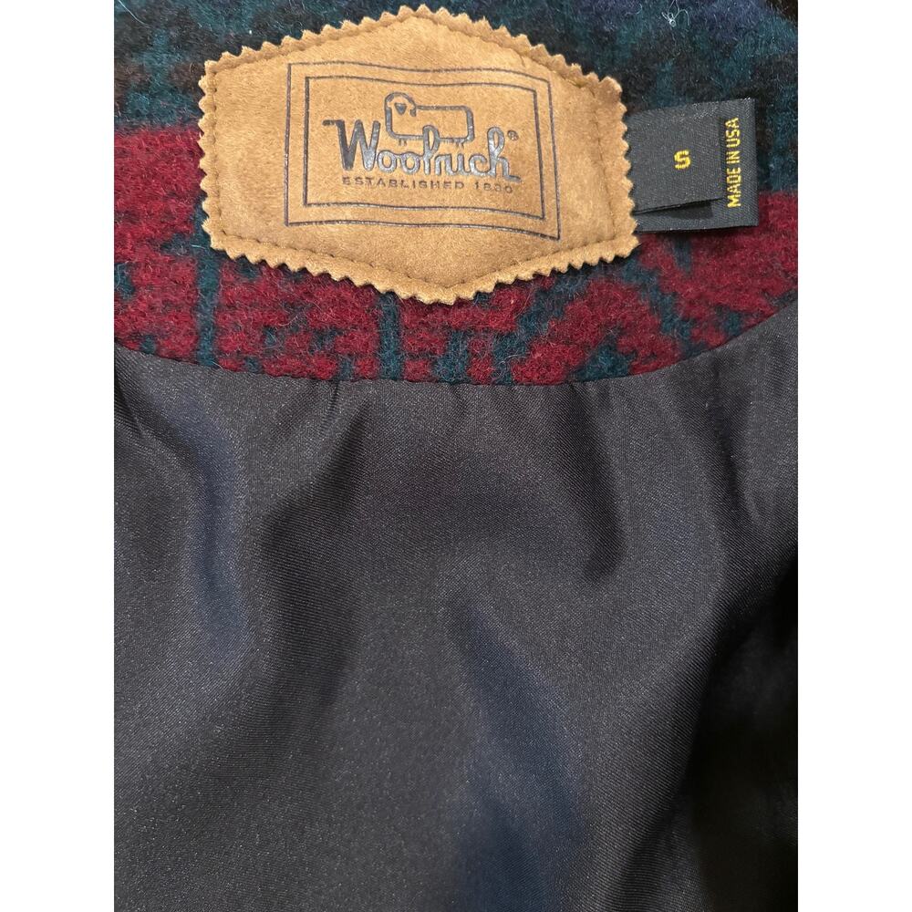 Vintage Woolrich Southwestern Coat - 84% Wool Size Small - Picture 3 of 5
